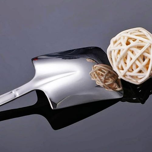 Miniatura 4 de Kichvoe Accesorios de viaje, 3 piezas, mini cucharas y tenedores, juego de cucharas con forma de pala, cuchara de postre para helado, tenedor de