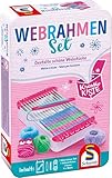 Schmidt Spiele 51603 Webrahmen-Set, Metalldose, Rosa