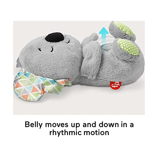 Fisher-Price Sound Machine Soothe 'n Snuggle Koala Plush Baby Toy with Rhythmic Motion and Customizable Lights Music & Timers - Image 4
