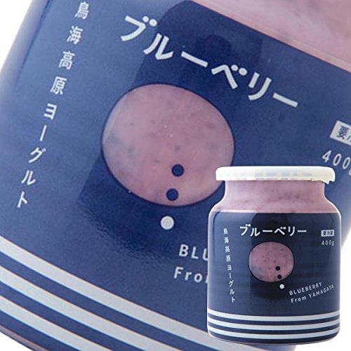 鳥海やわた観光 鳥海高原ヨーグルト ブルーベリー