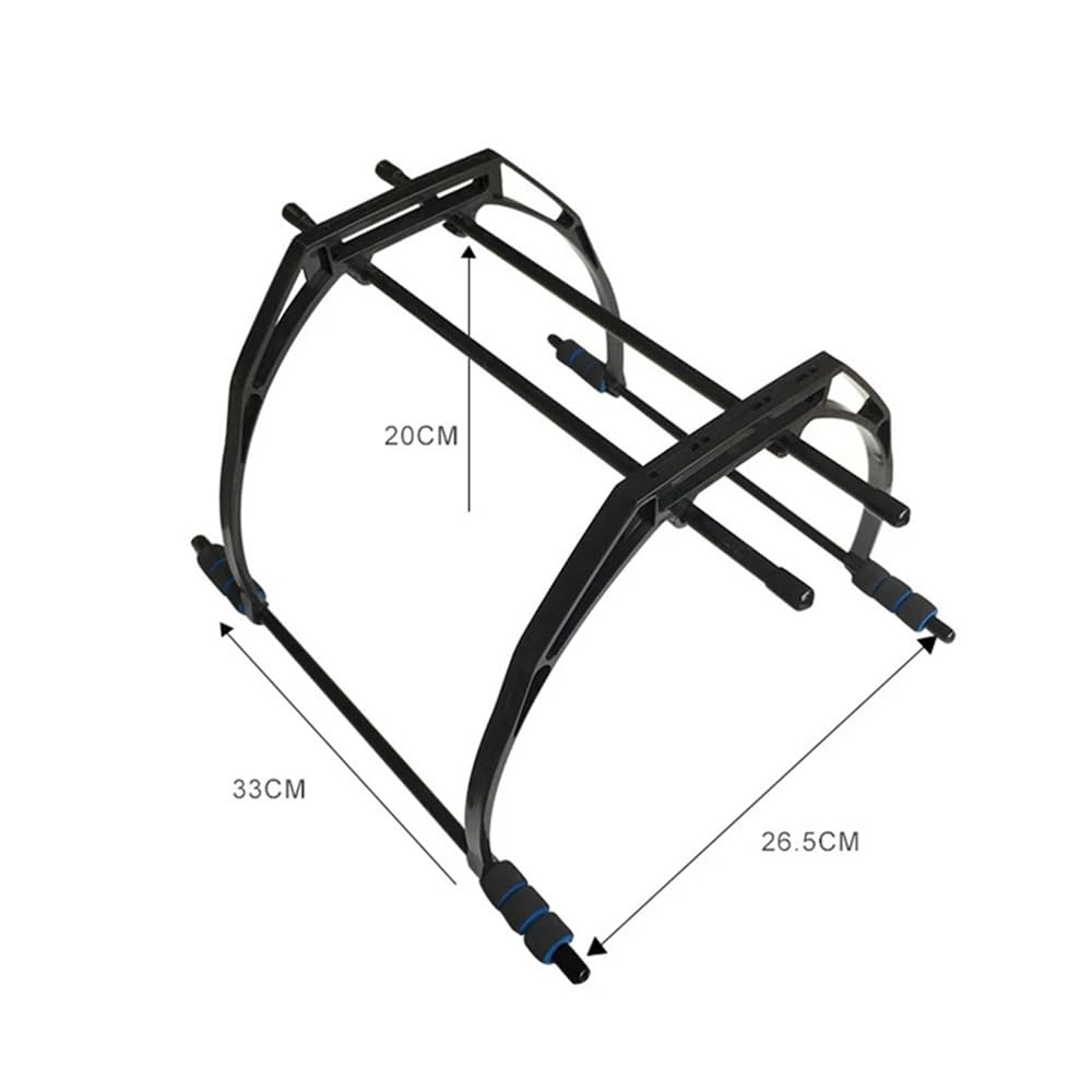 JaYYue F450 F550 Frame Landing Gear Slide Rail Aerial Absorbing Stool