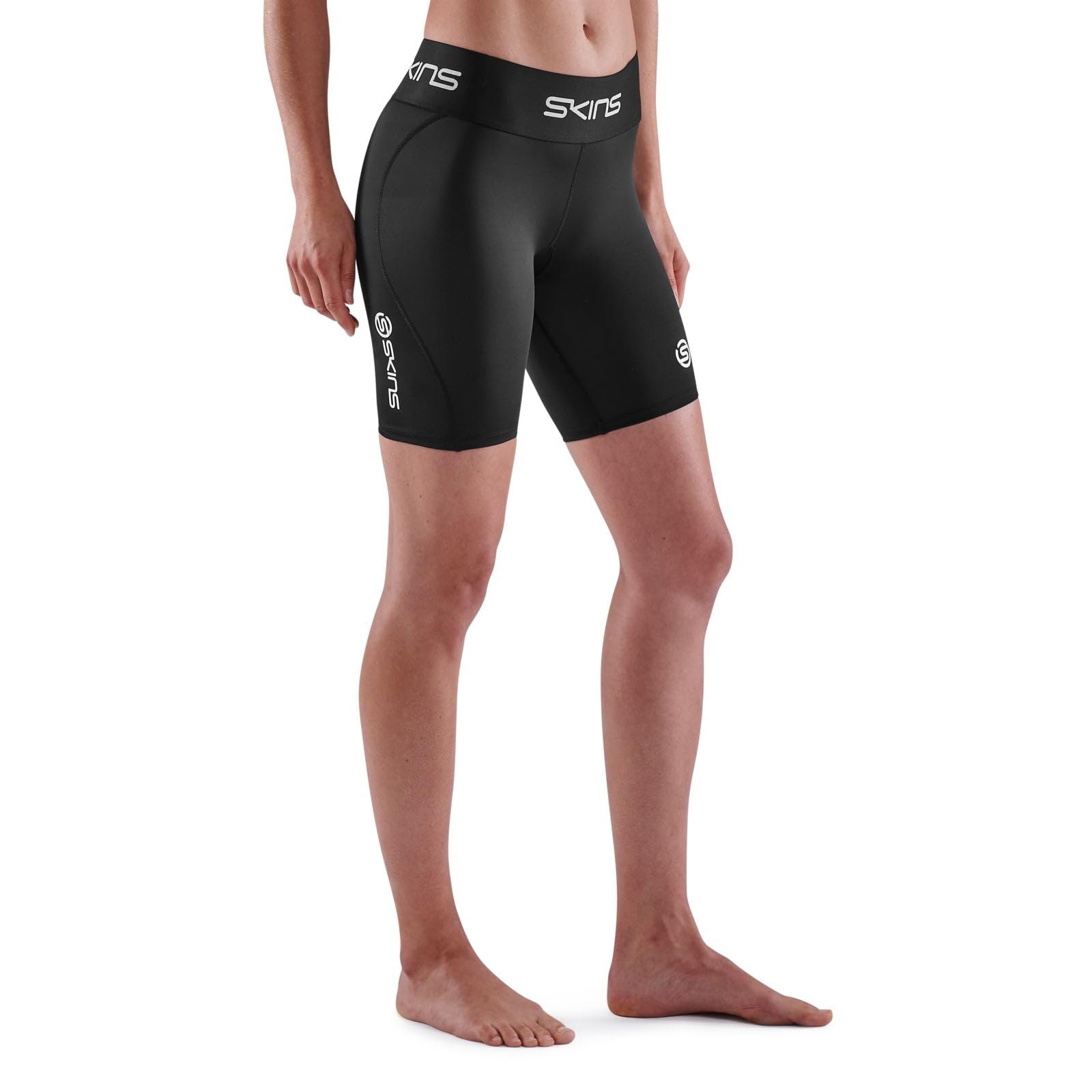 Skins Demi-Collant de Compression pour Femme Série 1 - Améliore la Circulation Sanguine - Réduit Les douleurs pour Rugby, Course, Entraînements