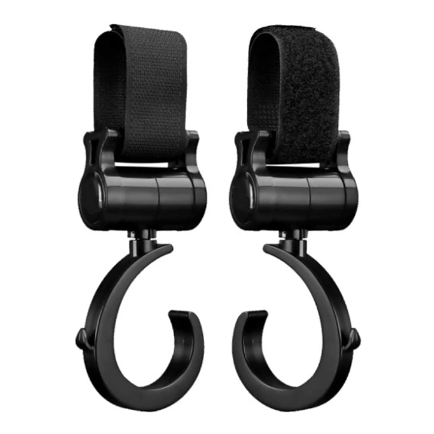 Jenbode Baby Stroller Hooks 2 Pack Organizer Clip Travel Purse Shopping Diaper Bags : Baby