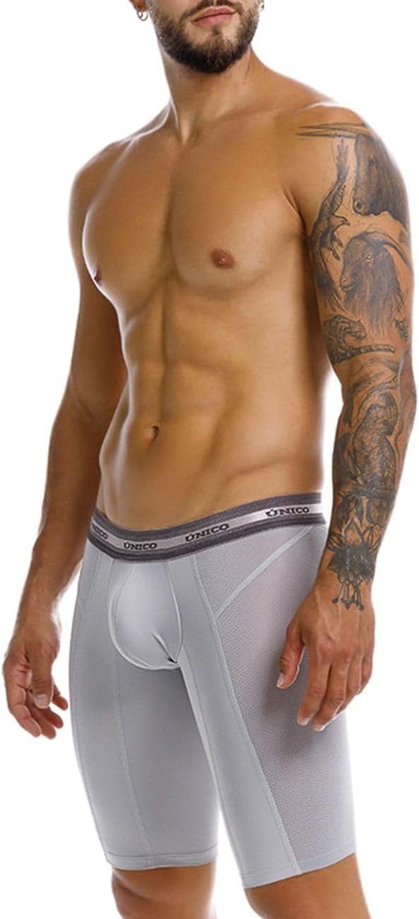 Unico Pomposo Wavy Trunks 46-White