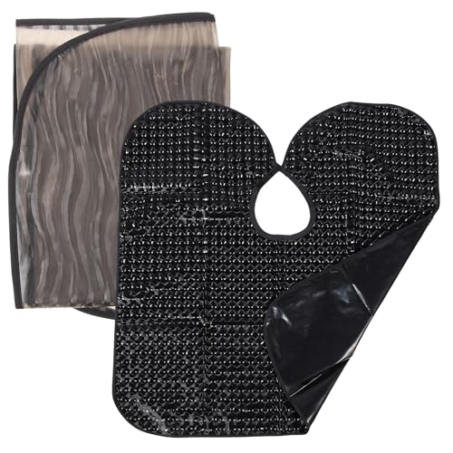 Capas para teñir el cabello Tofficu en pack de 2 unidades de plástico lavable para peluquería