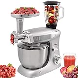 ⭐ Die leistungsstarke 1300 Watt Küchenmaschine ist ein System zum Mischen, Kneten, Zerkleinern, Mixen, Mahlen und für vieles mehr!