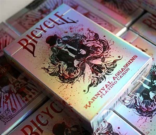 Bicycle Karnival Assassins Playing Cards Limited Edition Foil Tuck Case by United States Playing Card Company