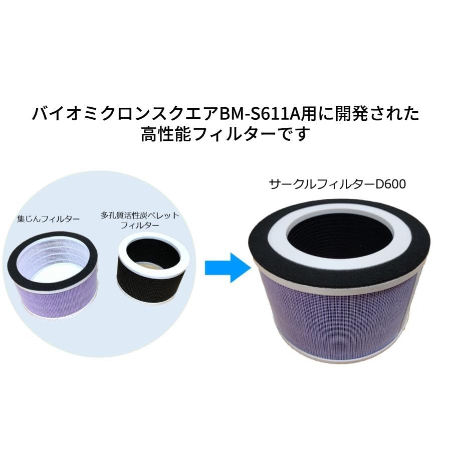Amazon.co.jp: 【アンデス電気 公式】バイオミクロンスクエア 空気清浄