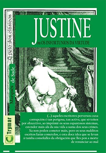Portada de Justine ou os infortunios da virtude