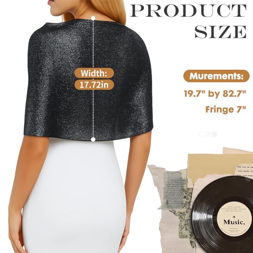 Barelove Shawls and Wraps for Evening Dresses Shawl Wraps for Women with Buckle for Wedding Party3