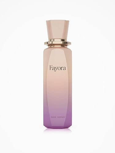 Paris Corner Perfumes  Perfume Edp unisex Fayora de 3.4 onzas líquidas  Elegante aroma floral afrutado con maracuyá, rosa y jazmín para un encanto