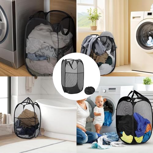 Collapsible Laundry Baskets, Convenient and Easy-to-use Up Laundrys Baskets, Foldable Folding Laundry Basket, Foldable Laundry Basket Used for Storing Clothes, Pants, Shoes, Etc - Image 7