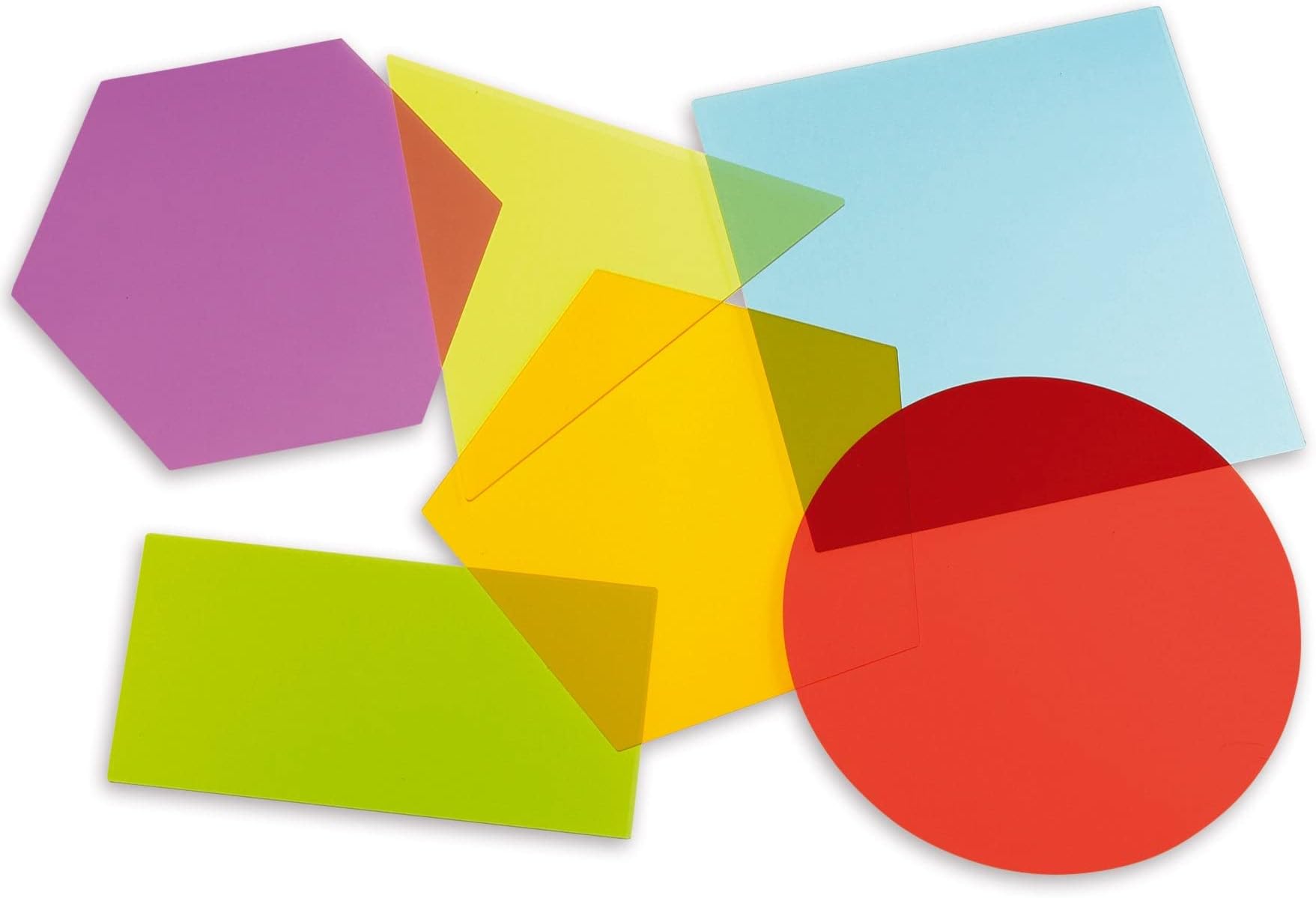 TickiT 72395 Jumbo Colour Mixing Shapes