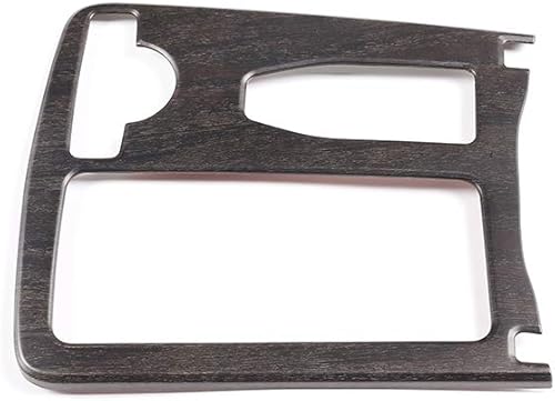 Miniatura 6 de CHEYA 1 portavasos, cubierta para consola central de automóvil ABS cromada para Mercedes Benz Clase C W204 2008-2014 conducción a la derecha (grano