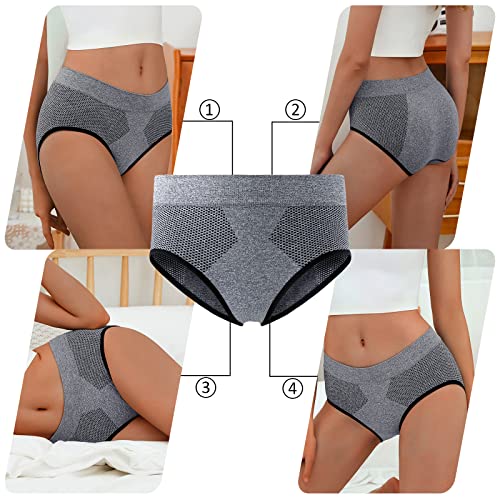 Culayii Women's Breathable Underwear, Full Coverage Tagless Mesh Cool Performance Brief Panties For Women, B-5 Pack, Xl #TOP4