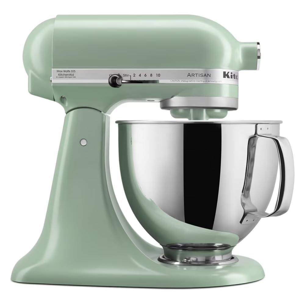 KitchenAid Artisan 5-Quart Tilt-Head Stand Mixer in Cardamom Bundle