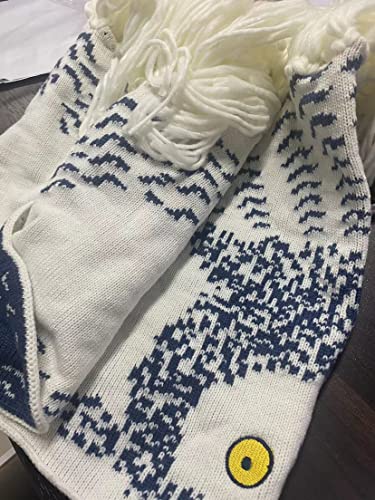 Homthia Retro Owl Scarf With Wide Spread Bird Feather Wings- Knit Cashmere Feel, Womens Warm Long Shawl Winter Wraps Imitate Bird Wing Feather Scarf #TOP6