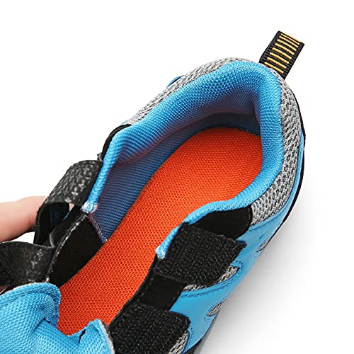 Boys Black Sneakers Girls Casual Walking Shoes Sport Running Sneakers(Toddler/Little Kid/Big Kid)4