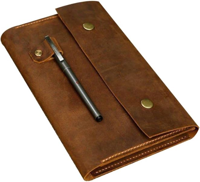 Vintage retro Leather cover for Leuchtturm 1917 Medium A5 Notebook/leather journal cover for Leuchtturm1917 JOTTBOOK A5 LA505SFP