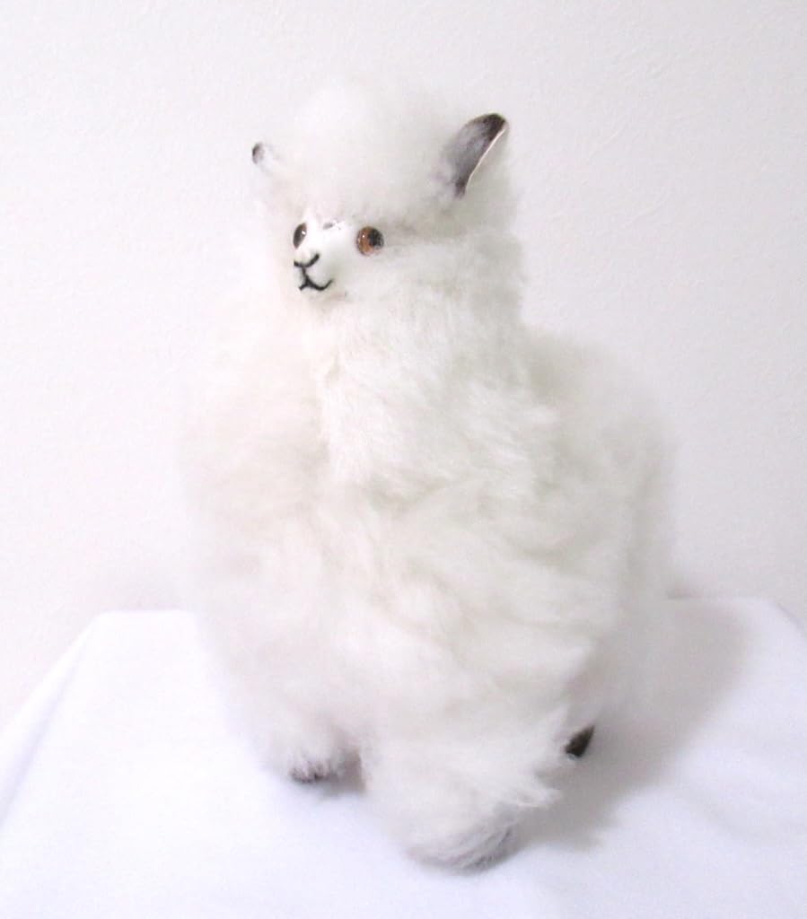 Amazon.co.jp: 【ALPACA WHITE 21cm】【ふわふわタイプ】アルパカ