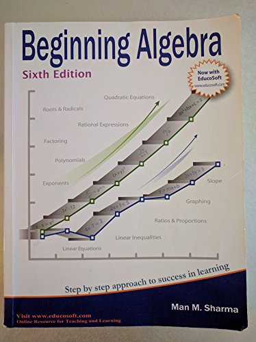 Beginning Algebra 1888469927 Book Cover
