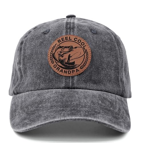 Image of Grandpa Hats for Men, Birthday Gifts for Grandpa, Gift from Grandkids, Funny Trucker Hat Baseball Cap