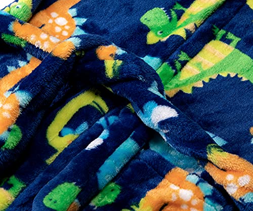 Kids Little Boys Girls Cartoon Hooded Bathrobe Toddler Robe Pajamas Sleepwear3