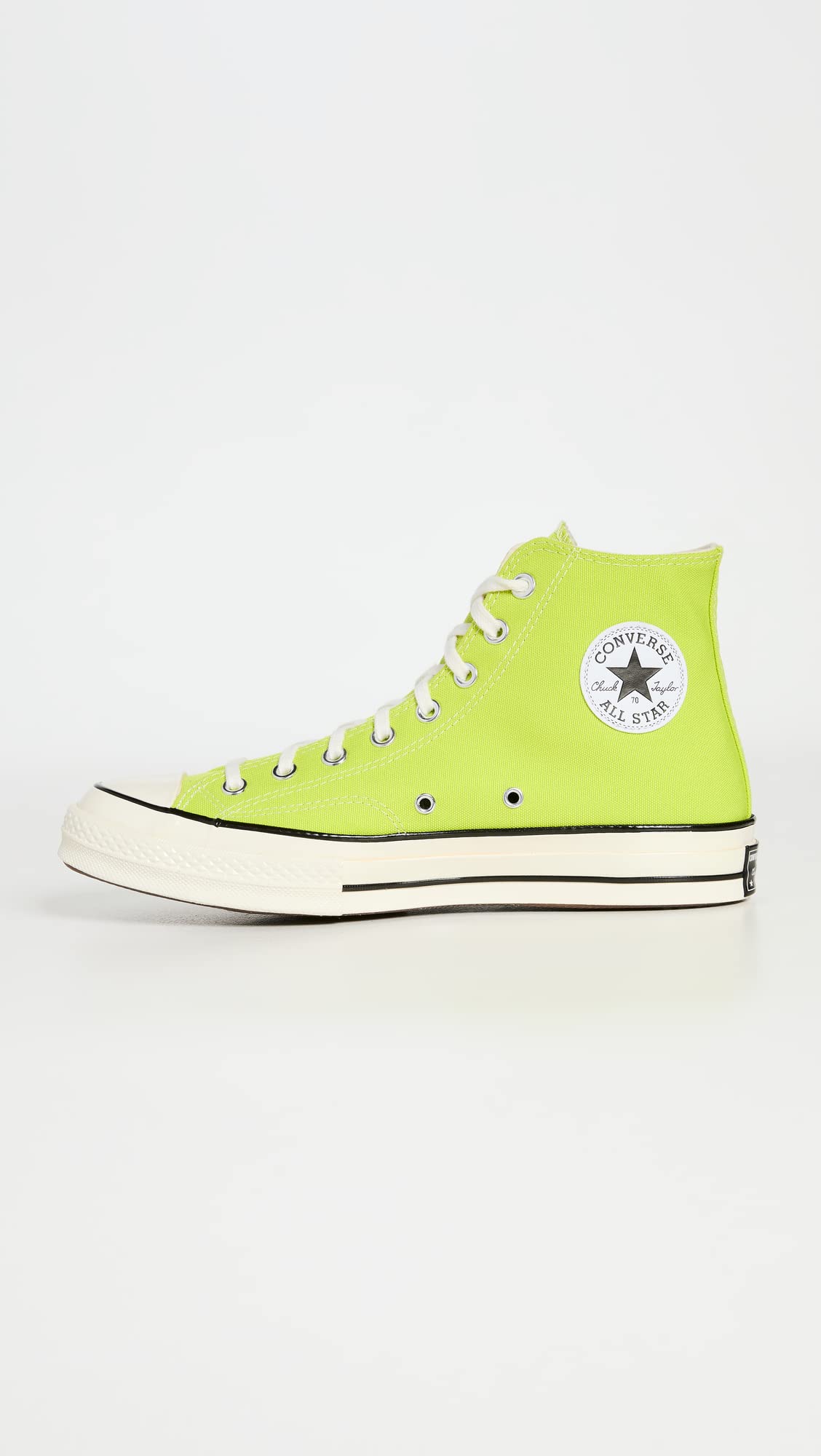 Converse Mid Canvas Men Olive Sneakers  w/Neon Lime  Sole Size 11 s-l400.jpg main image 2