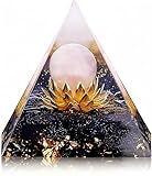 Générateur d'énergie positive : la pyramide en cristal d'orgone est un récepteur multifonctionnel, les ondes électromagnétiques négatives dans la pièce peuvent être absorbées par des pierres de cristal naturelles et converties en énergie positive harmonieuse, ce qui peut équilibrer le flux d'énergie du corps et favoriser votre croissance psychologique. Convient pour le yoga, la méditation, la spiritualité et la protection spirituelle.