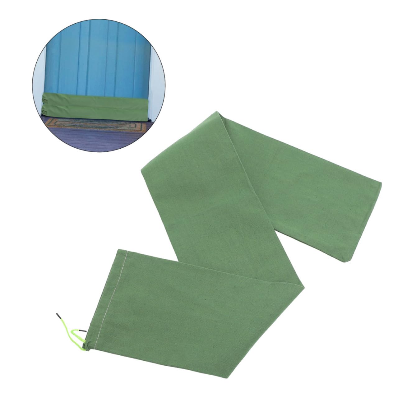 2pcs Reusable Flood Barriers Heavy Duty Canvas Sandbags for Water Absorption for Home Garage Basement Leakproof Flood Control