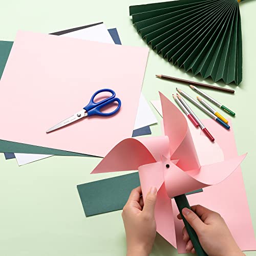 100 Pack Thick Paper Cardstock Blank Heavy Cards Stock For Invitations, Greeting Cards Making, Postcards, Photos, 250Gsm Thick Paper (Black, 12X12 Inches) #TOP5