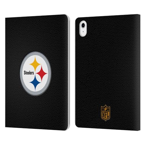 Étui Portefeuille NFL Pittsburgh Steelers iPad Air 11 Housse Cuir pour Regarder les Matchs