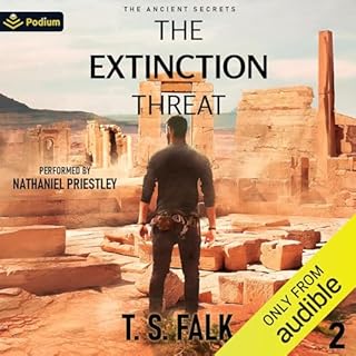 The Extinction Threat Audiolibro Por T.S. Falk arte de portada