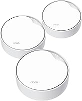 Vista 1 de TP-Link Deco X50-PoE AX3000 PoE Mesh WiFi - Malla WiFi 6 para montaje en techo/pared, reemplazo del enrutador WiFi, punto de acceso y extensor