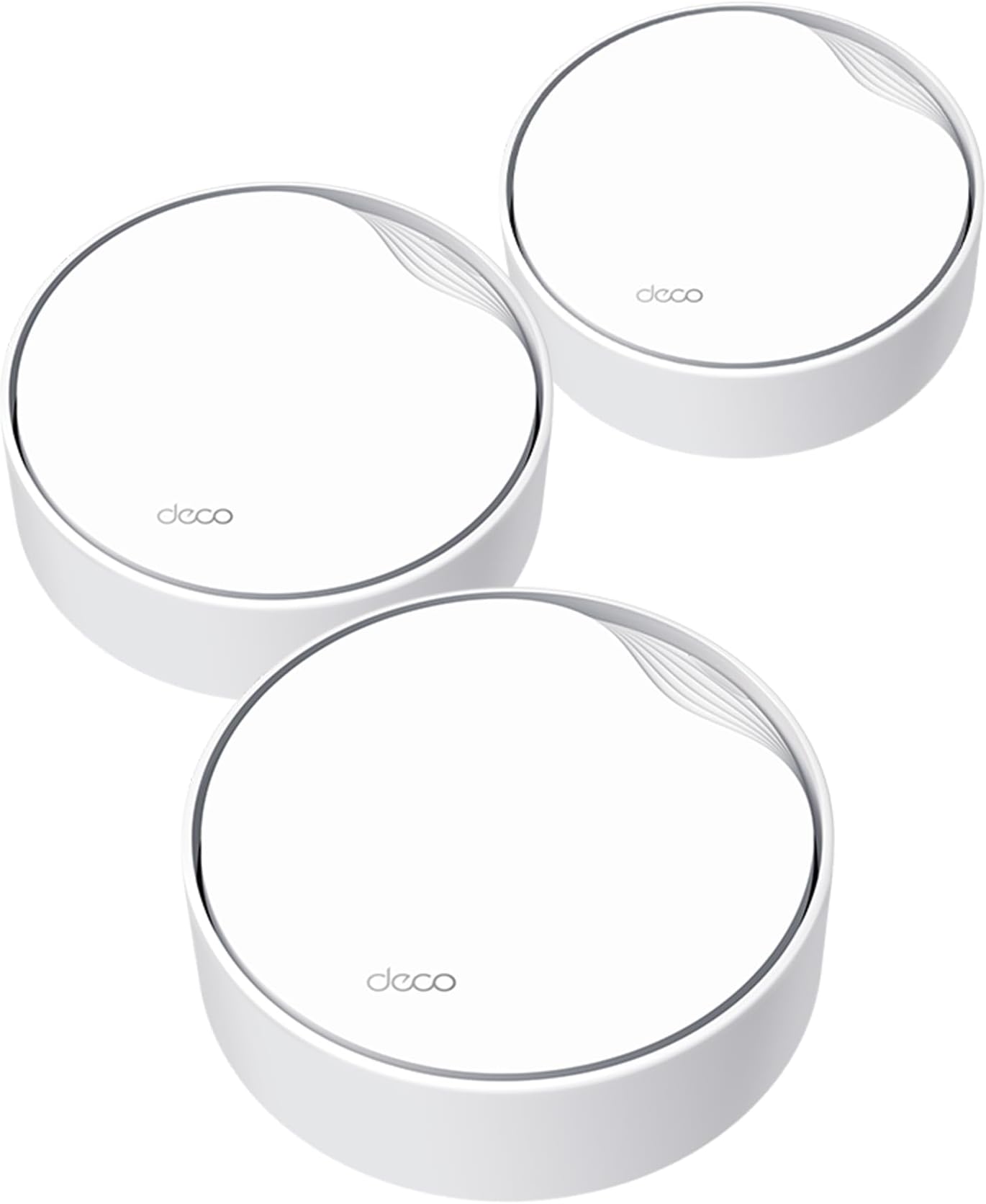 Deco X50 AX3000 Mesh WiFi System – Ceiling/Wall-Mountable WiFi 6 Mesh, Replaces Router/Access Point/Extender, Powered, Dual 2.5G Ports, 3-Pack