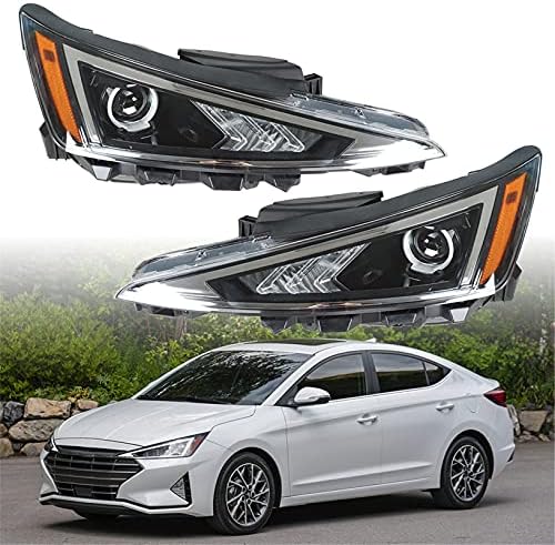 Amazon.com: LABLT Headlights Replacement for 2019 2020 Hyundai Elantra ...