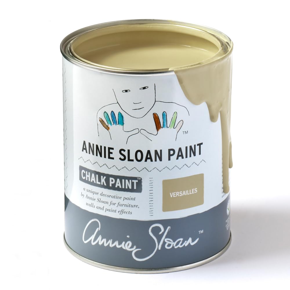 CHALK PAINT (R) by Annie Sloan - Versailles (Quart - 32oz) - Decorative paint for furniture, cabinets, floors, home decor and accessories - Water-based - Non-toxic - Matte finish