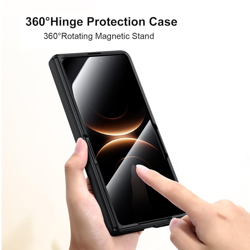 Coque Mate X7 mince antichoc avec verre écran intégré noir - 4