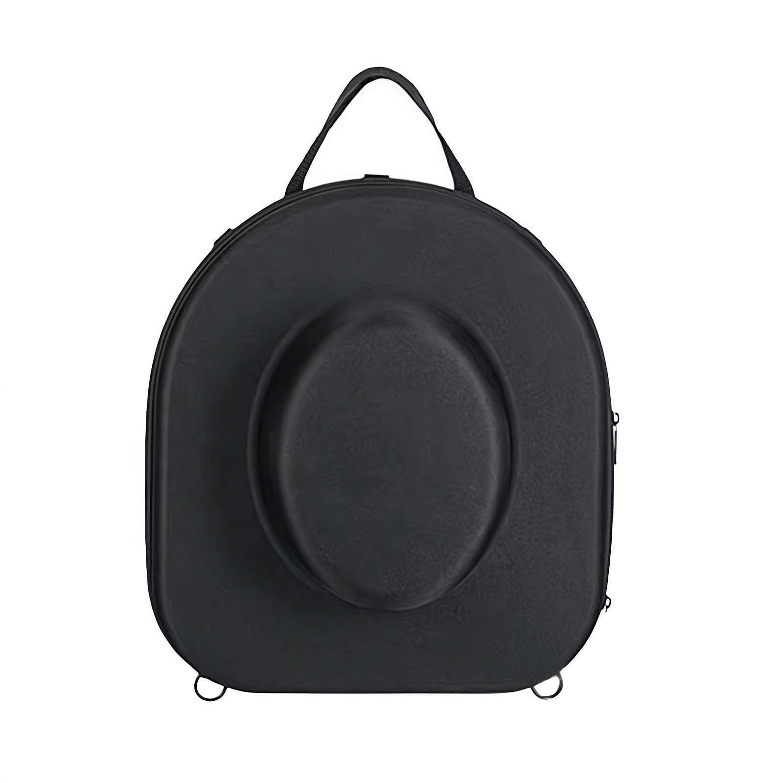 Étui Rigide Portable Pour Chapeaux De Cowboy - Sac De Rangement De Voyage Imperméable Pour 3 Chapeaux, Casquettes Baseball Avec Sangle, Hommes & Femmes