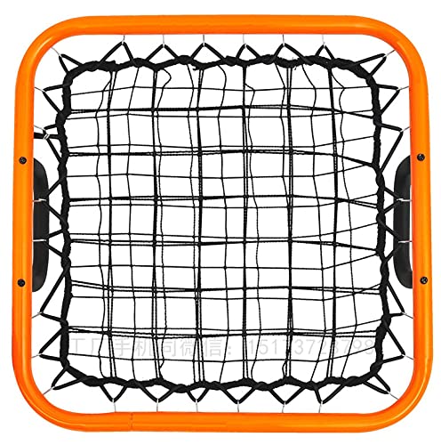 Rete da calcio Pro Rebounder portatile per calcio rimbalzo – Rete di rimbalzo per allenamento portiere (rosso)