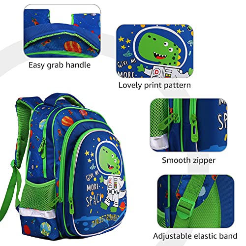 Kids Rolling Rugzakken Trolley Primaire Schooltas Set 3 in 1 met Lunch Bag Potlood Case voor Jongens Meisjes Tieners… - Image 4