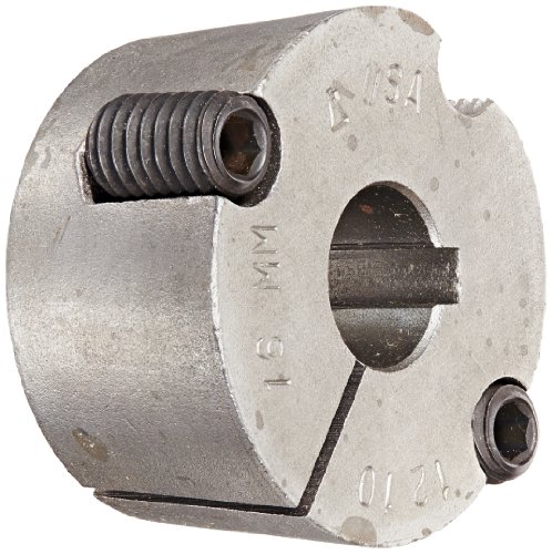 Martin 1210 16MM Taper Bushing, Sintered Steel, Metric, 16 mm Bore, 47.62 mm OD, 25.4 mm Length