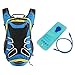 Angelbubbles MTB Bike Bicycle Cycling Riding Running Camping Hiking Waterproof Outdoor Backpack Hydration Pack with 2 Liter TPU Hydration Bladder (Blue)