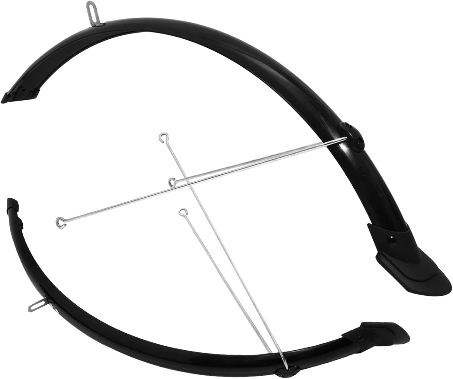 1set Mountain Bike Mudguard Cycling Rear Mudguards for Full Coverage Easy to Install and Clean for Off- and Daily Rides