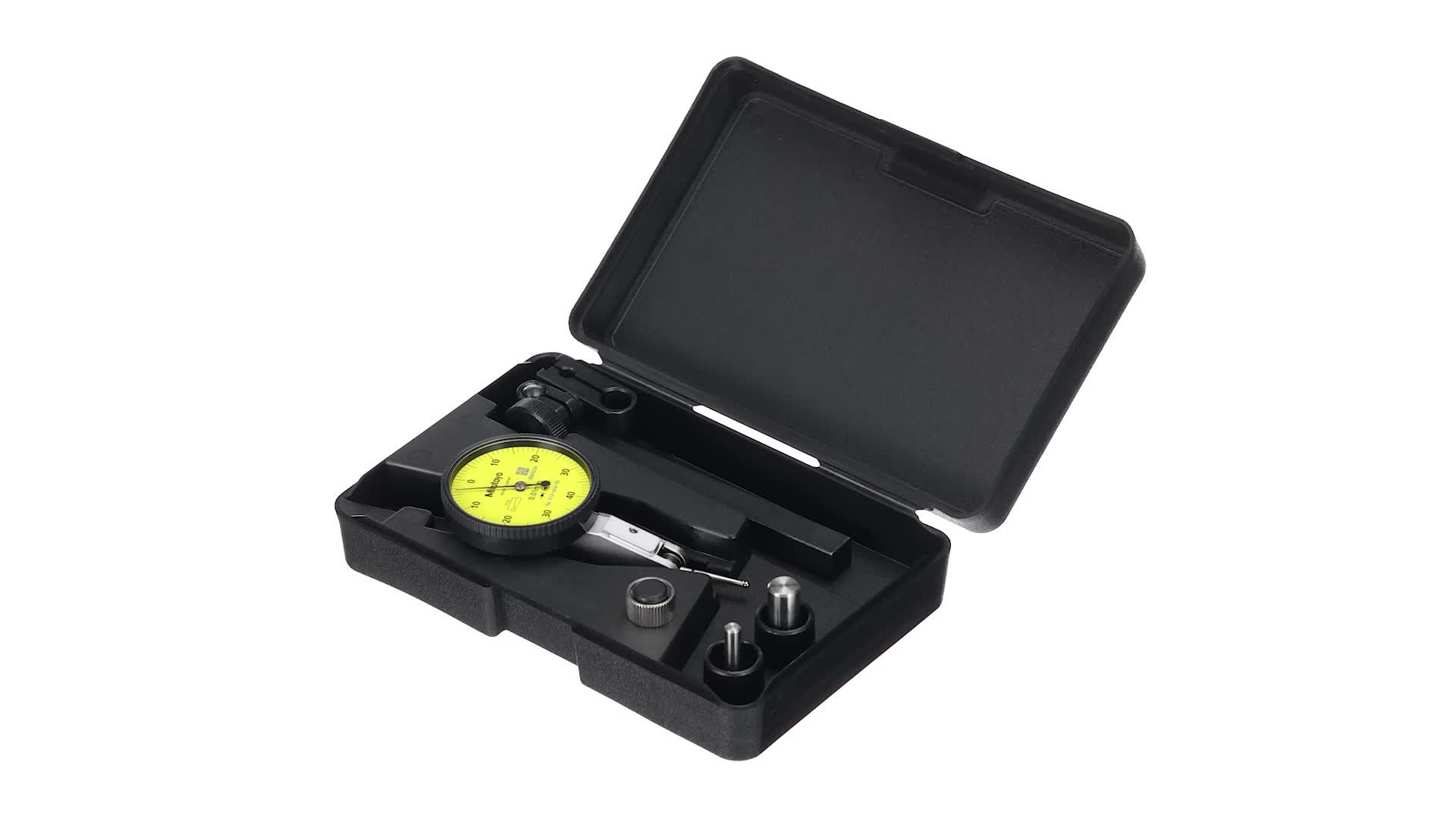 Indicador De Prueba De Dial Horizontal Mitutoyo 513-404-10T, Rango 4/8 Mm, Precisión 8 μm, Con Cristal Antirreflectante
