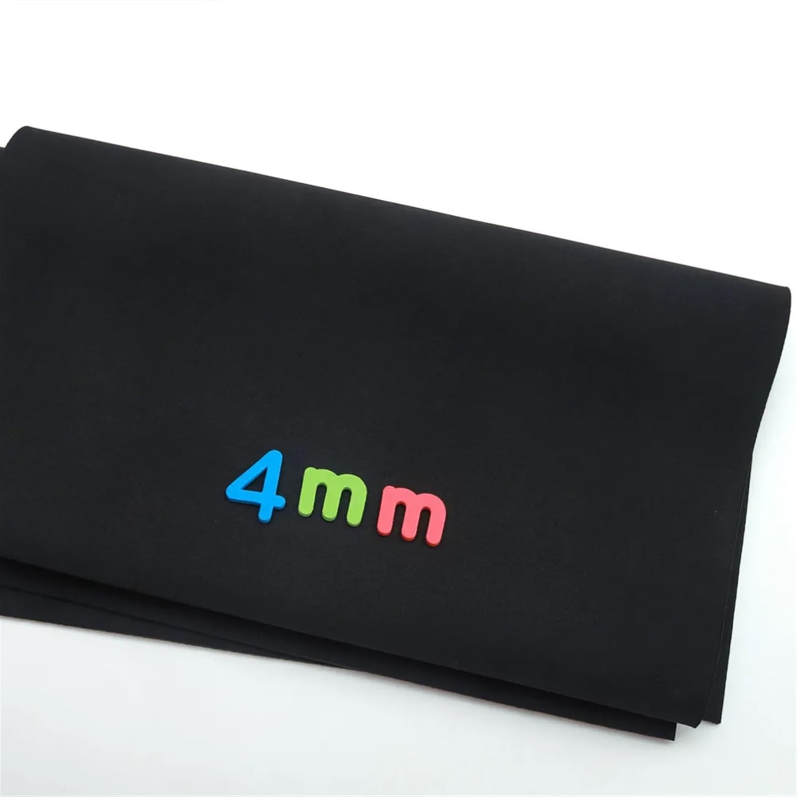 Tejido Impermeable De Neopreno Tejido de costura neopreno doble cara 4mm, tejido elástico, impermeable y resistente al viento, punto para la confección de trajes de buceo(45cm x 120cm)