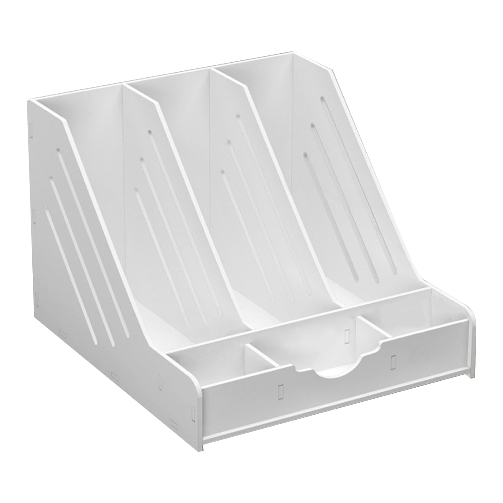 Boodend da scrivania con portapenne porta carte multiuso da scrivania Bood End Magazine Book Holder salvaspazio organizer da scrivania