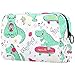 Produktbild Musikliebhaber Dinosaurier Kosmetiktasche Kosmetiktasche für Frauen Reißverschluss Tasche Funktion Frauen Reise Make-up Tasche Kulturbeutel Kulturbeutel