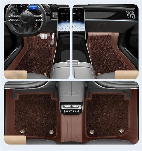 Tapis de sol pour 911 996 ensemble complet sur mesure 7 pièces en cuir
