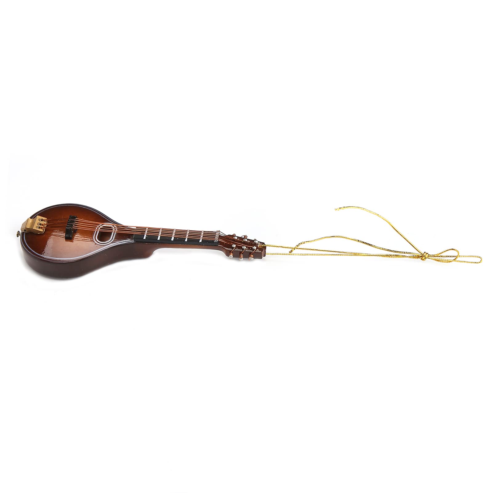 Mandoline Décoration Mandoline Mignon Mini Modèle Instrument de Musique Miniature Mandoline 10cm pour Enfants Amateurs de Musique Décoration de Maison